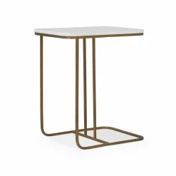 Adalley - Marble Top Side Table by Four Hands