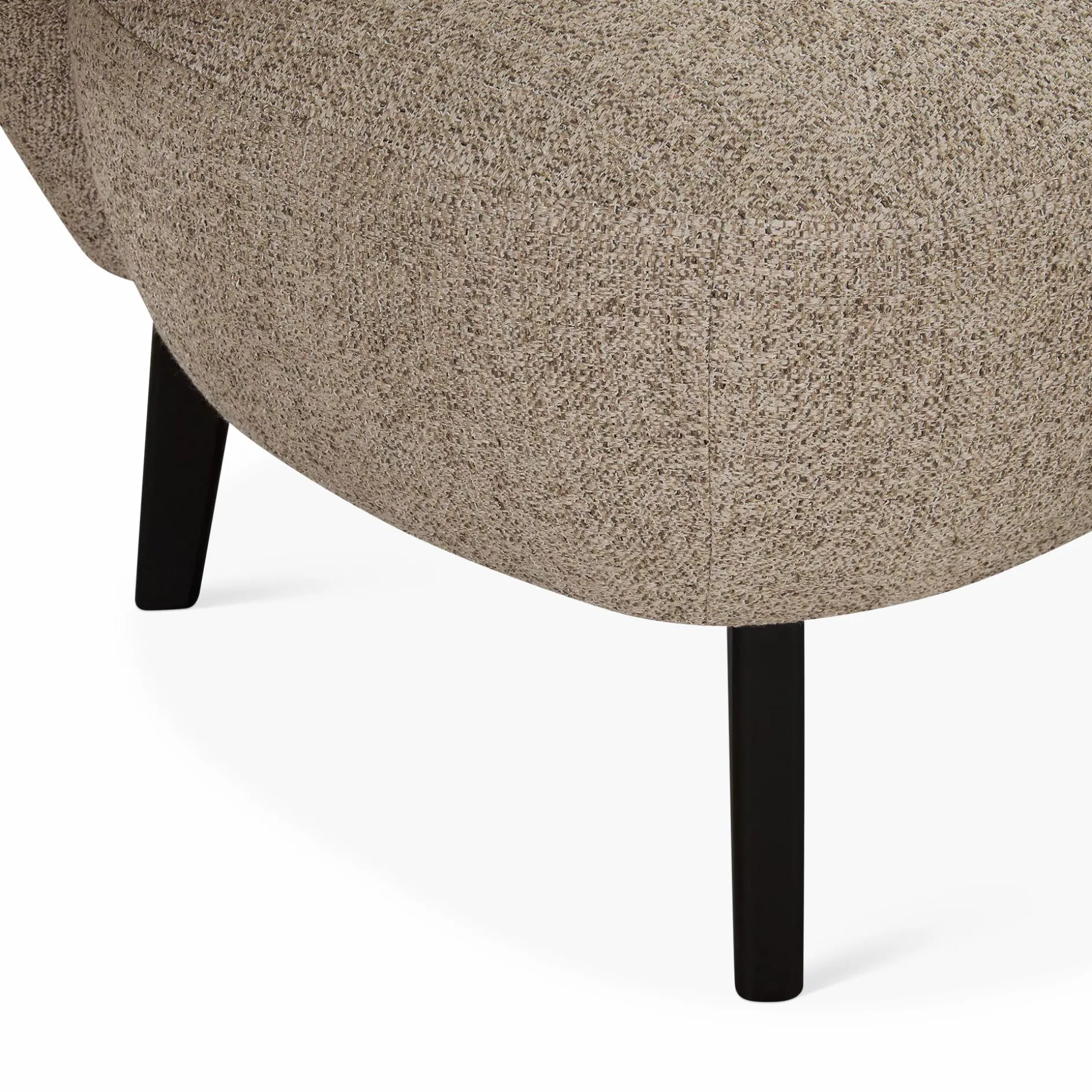 Aila - Fabric-Upholstered Armchair by Furninova