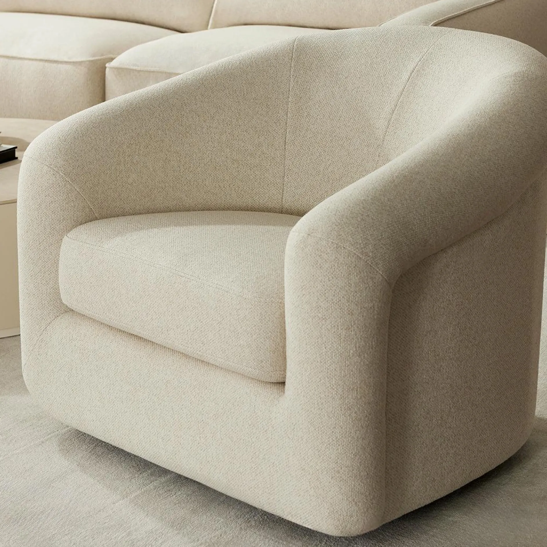 Aksel - Swivel Armchair