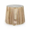 Alder - Teak and Glass Side Table