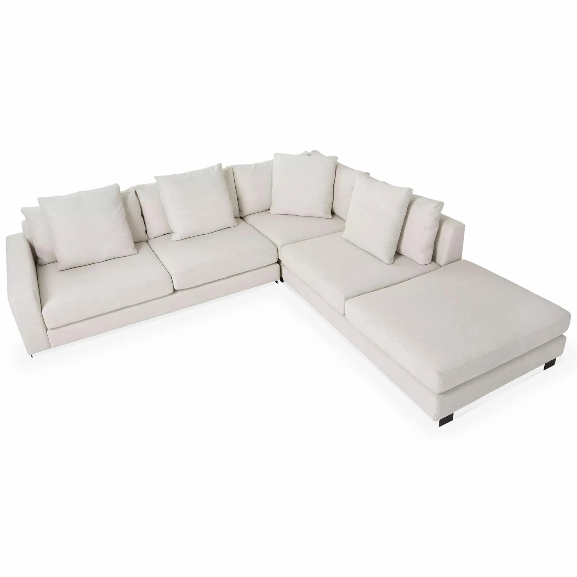Ampio - Sectional Fabric Sofa by Romano
