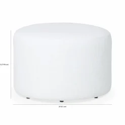 Andorre - Round Pouf
