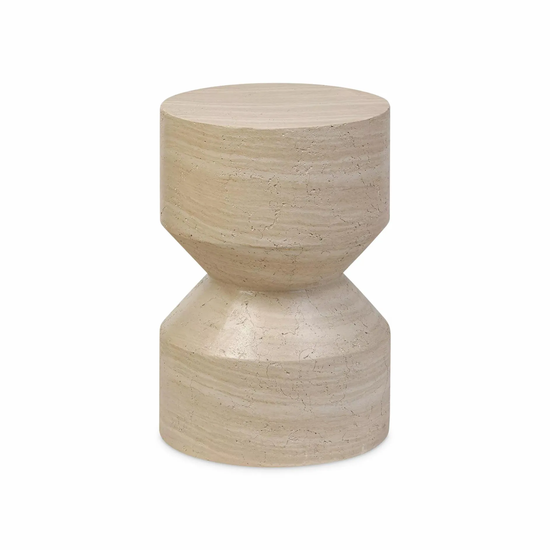 Ara - Concrete Side Table by Four Hands