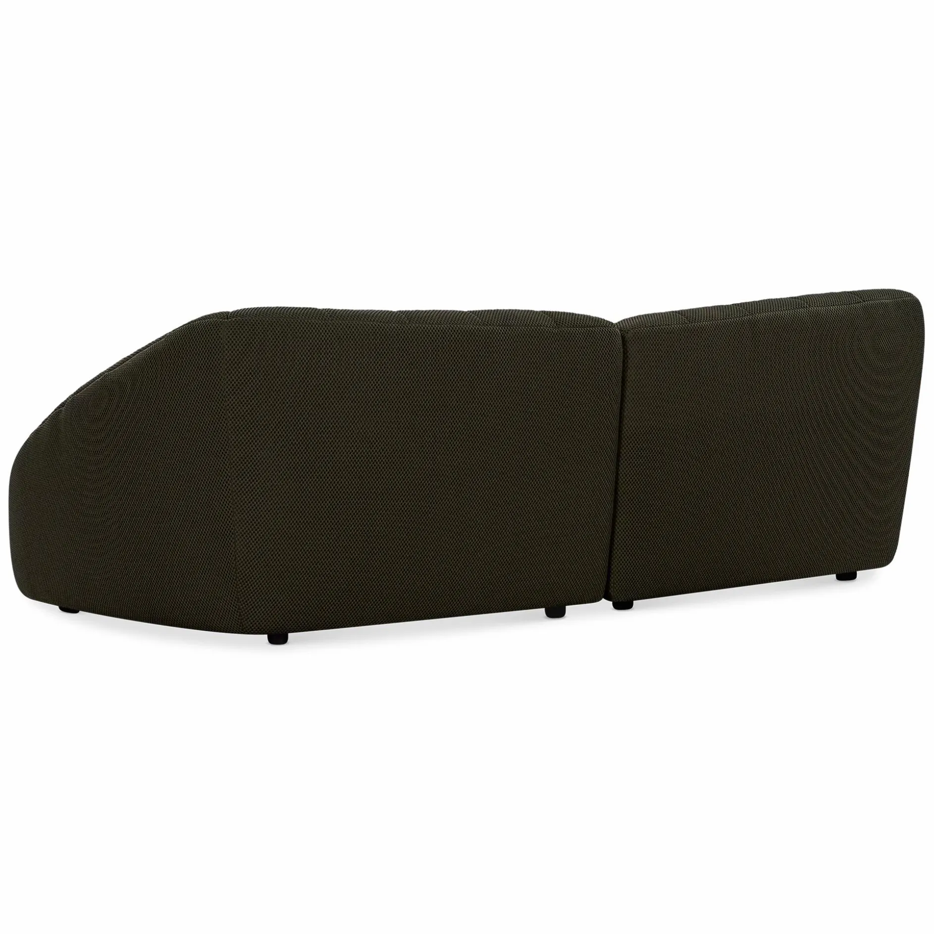 Armonia - Channel Tufted Fabric Sofa by Miki Ferrari