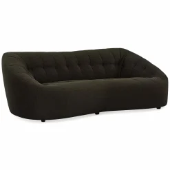 Armonia - Channel Tufted Fabric Sofa by Miki Ferrari