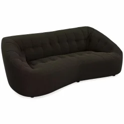 Armonia - Channel Tufted Fabric Sofa by Miki Ferrari