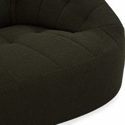 Armonia - Channel Tufted Fabric Sofa by Miki Ferrari