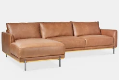 Astana - Leather Sectional Sofa