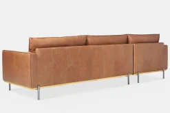 Astana - Leather Sectional Sofa
