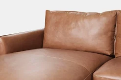 Astana - Leather Sectional Sofa