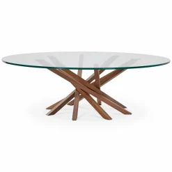 Atari - Coffee Table with Architectural Base by Cattelan Italia