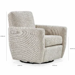 Avalon - Swivel Armchair by Romano