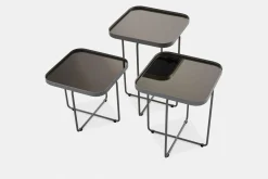 Benny - Set of 3 Side Tables by Cattelan Italia