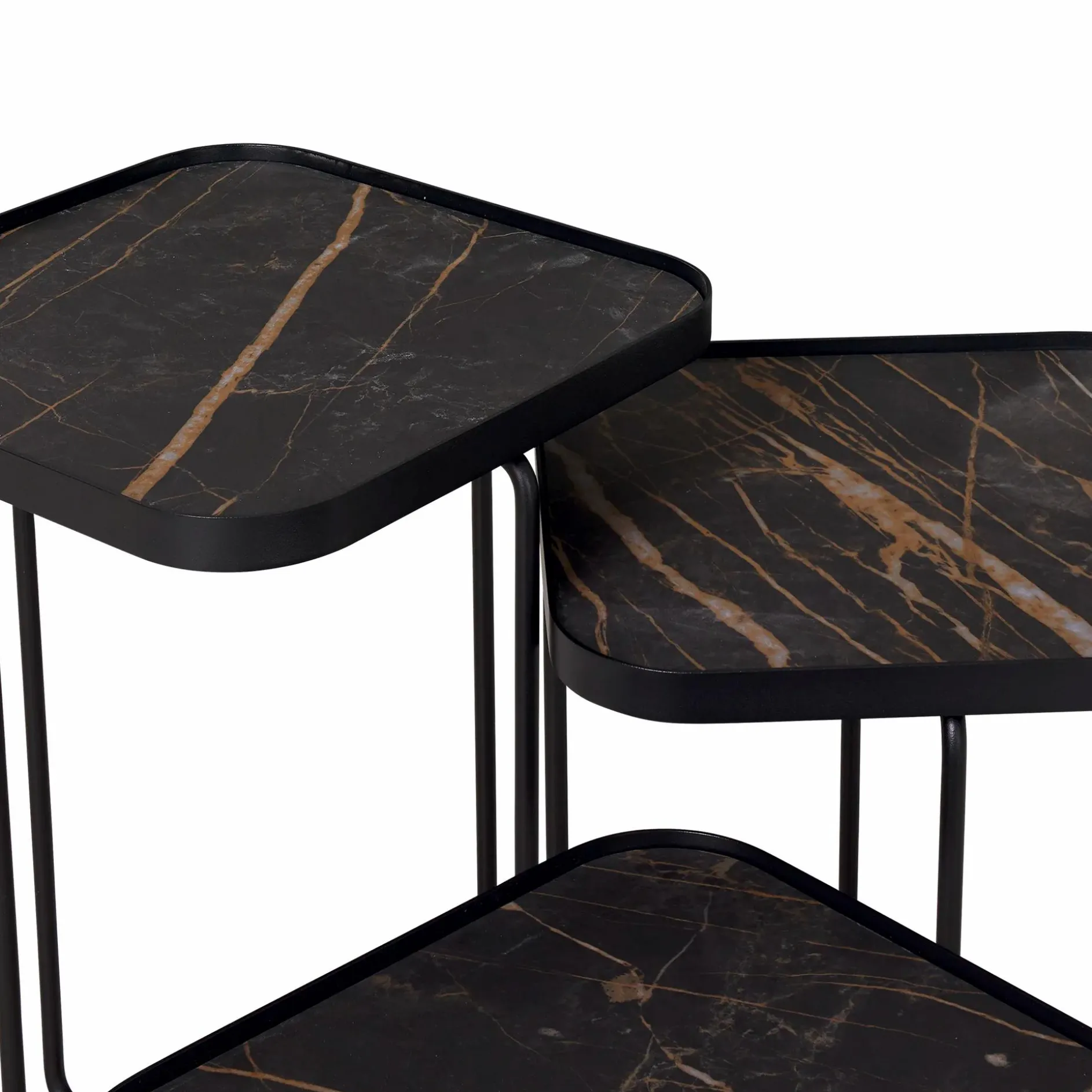 Benny - Set of 3 Side Tables by Cattelan Italia