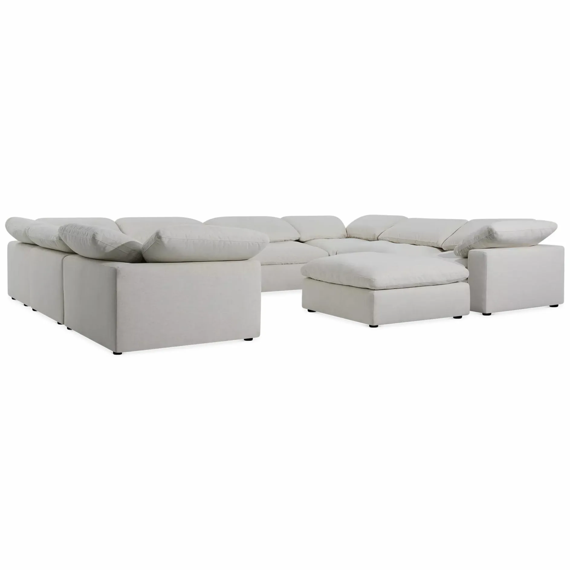 Berlin Collection - Fabric-Upholstered Modular Sectional