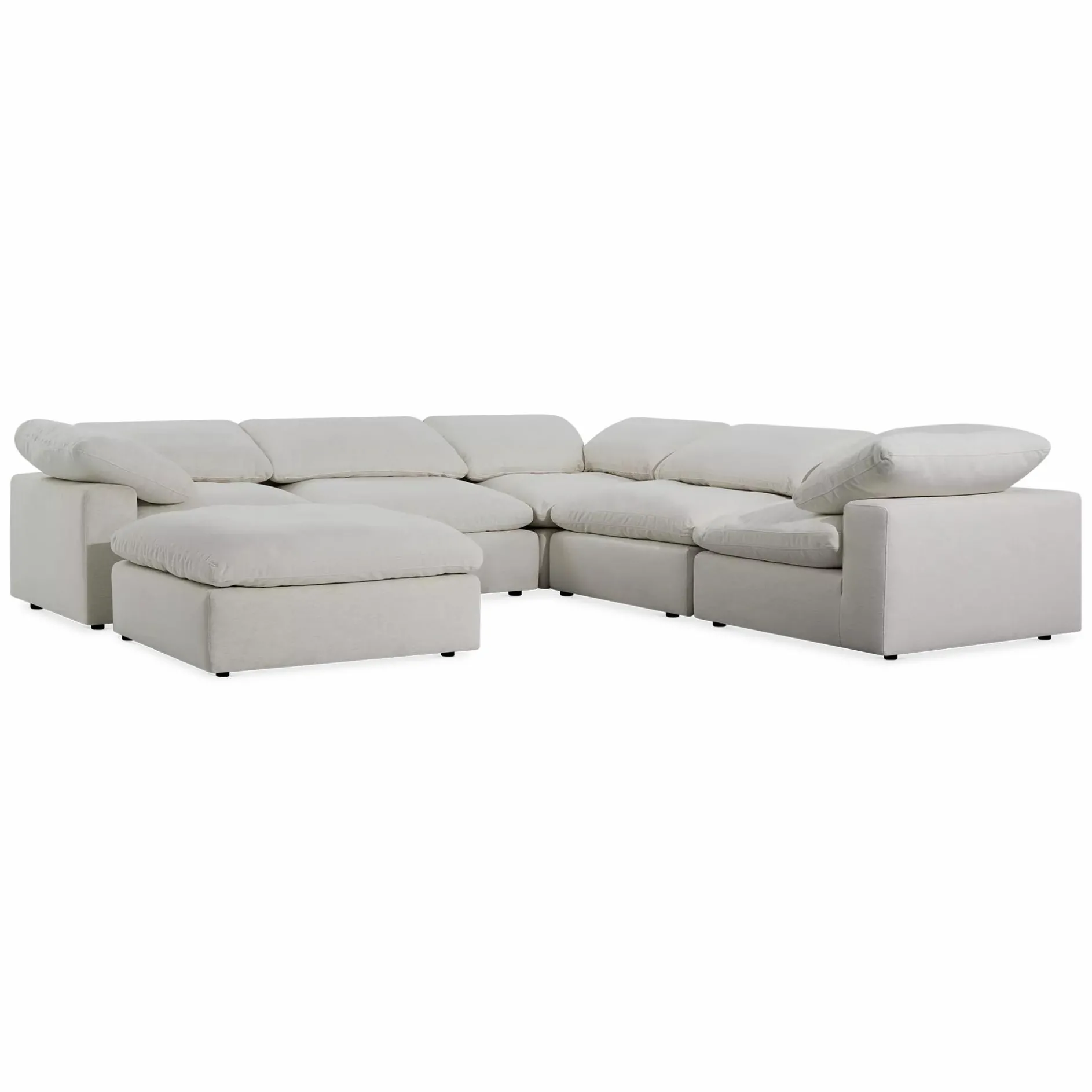 Berlin Collection - Fabric-Upholstered Modular Sectional