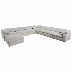 Berlin Collection - Fabric-Upholstered Modular Sectional