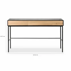Bird - Solid Oak Desk by Ethnicraft