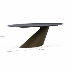 Boat - Ceramic Top Table