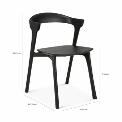 Bok - Solid Oak Dining Chair by Ethnicraft