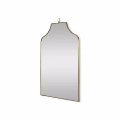 Calliope - Antique Brass Mirror