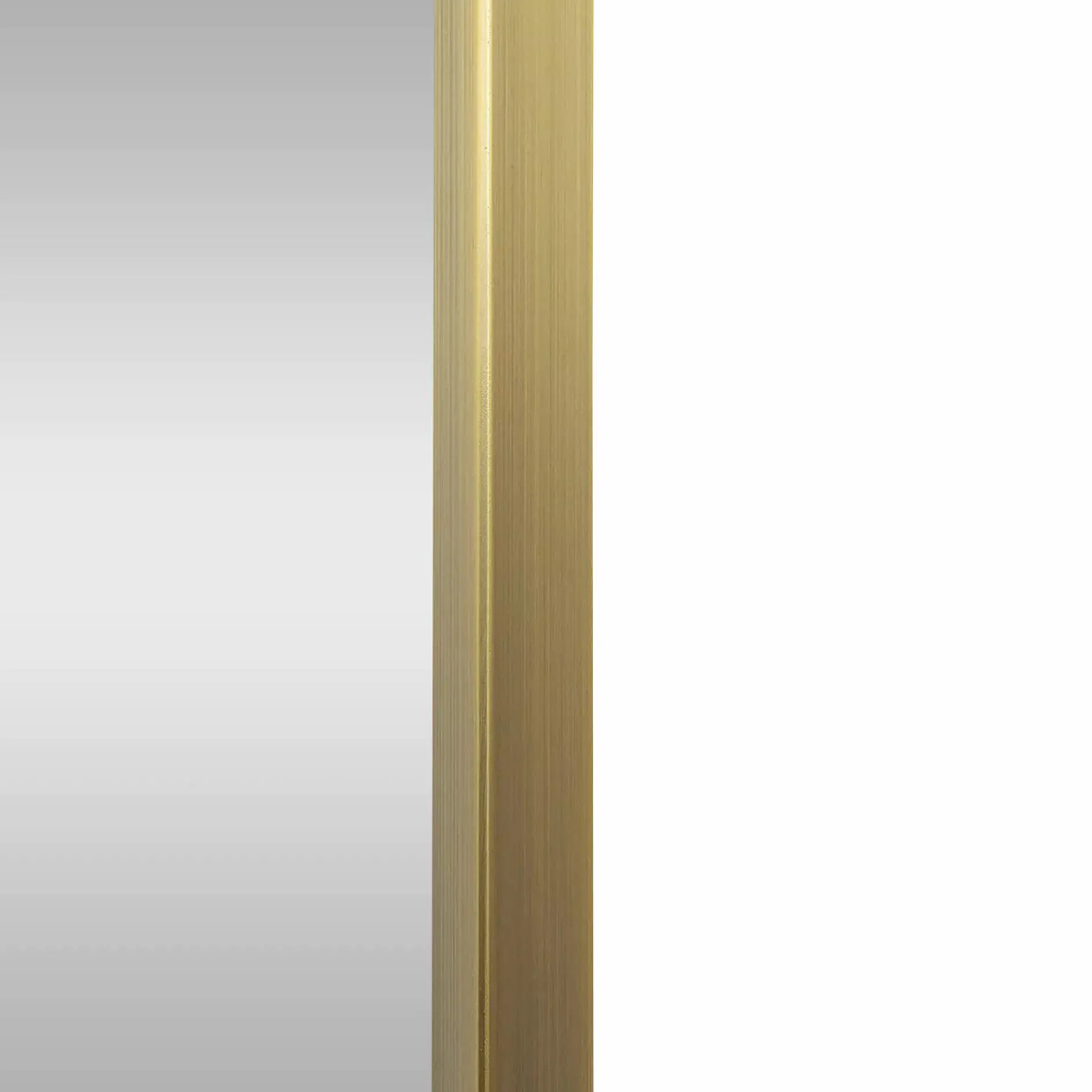 Calliope - Antique Brass Mirror