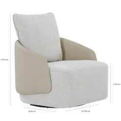 Calypso - Swivel Chair by Romano