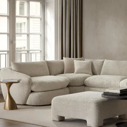 Camaro - Fabric-Upholstered Sectional Sofa