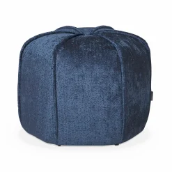 Candy - Round Velvet Pouf by Furninova