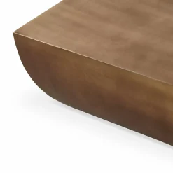 Caroline - Antique Brass Coffee Table