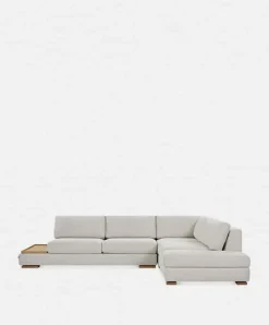 Cartago - Sectional Sofa with Tray Table by Furninova