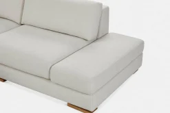 Cartago - Sectional Sofa with Tray Table by Furninova
