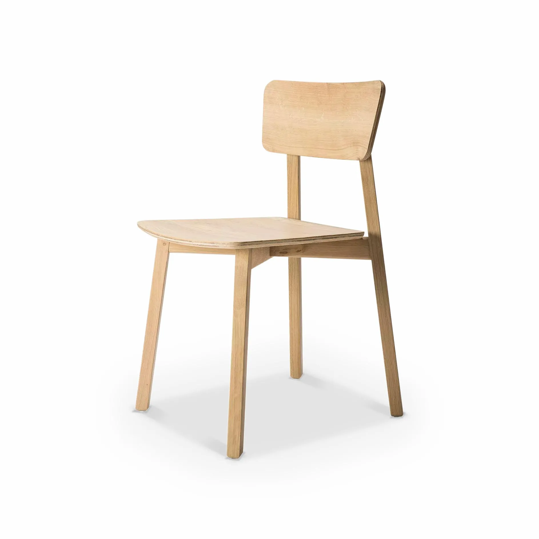 Casale - Solid Oak Dining Chair by Ethnicraft