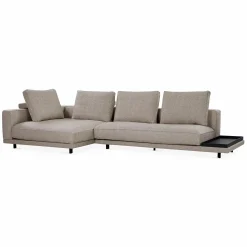 Catena Dusk - Fabric-Upholstered Sectional Sofa by Furninova