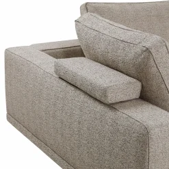 Catena Dusk - Fabric-Upholstered Sectional Sofa by Furninova