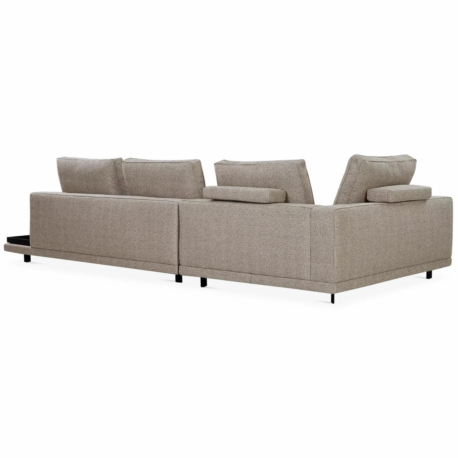 Catena Dusk - Fabric-Upholstered Sectional Sofa by Furninova