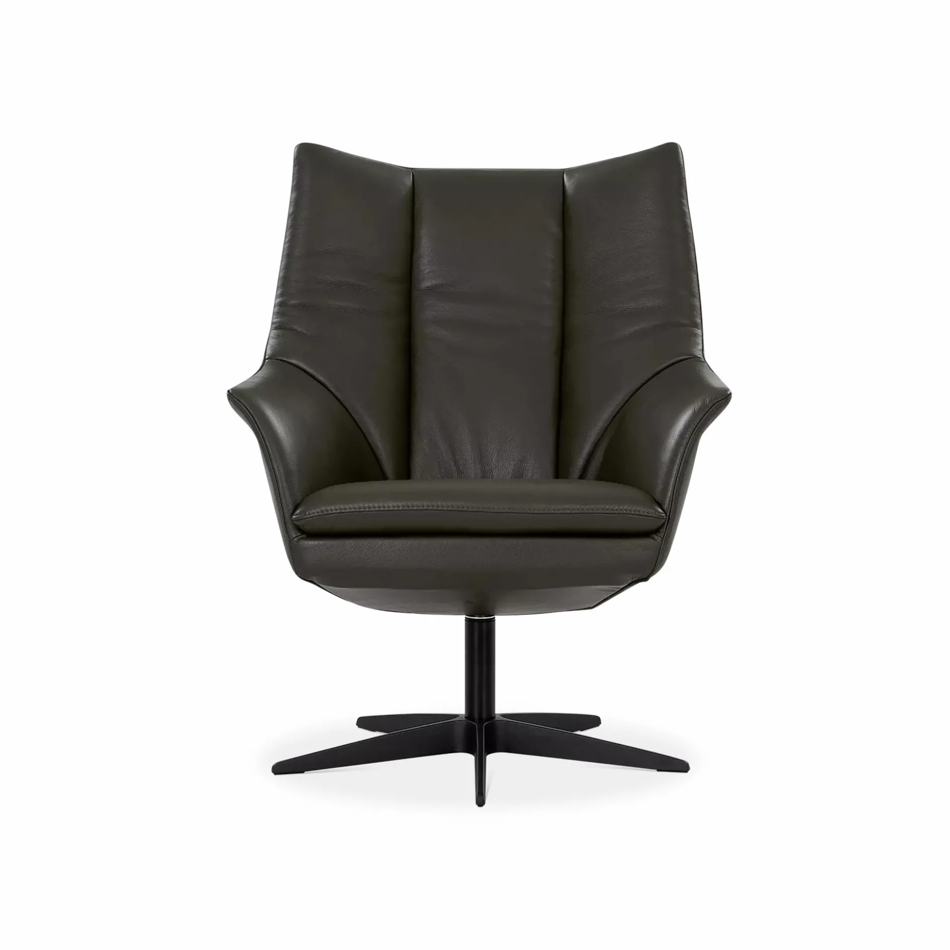 Charoit - Leather Swivel Chair by Gealux