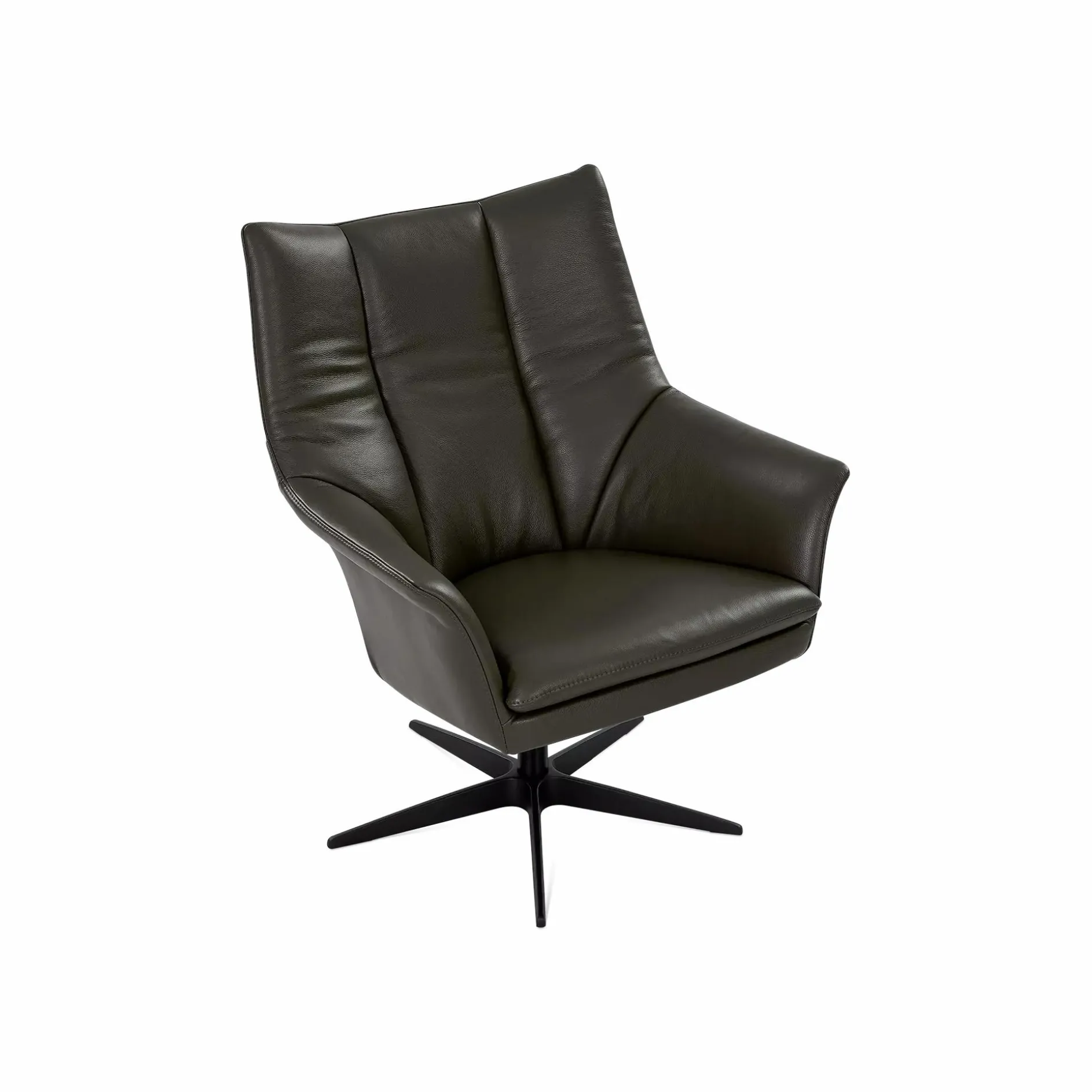 Charoit - Leather Swivel Chair by Gealux