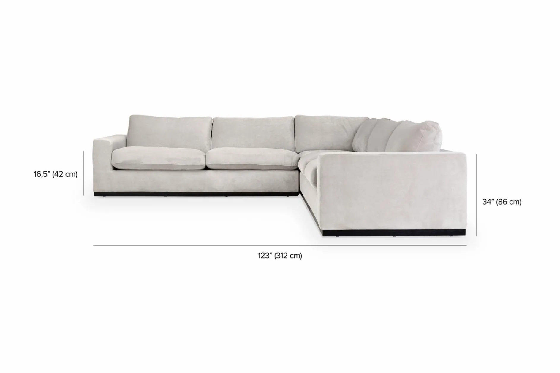 Claudia - Sectional Sofa