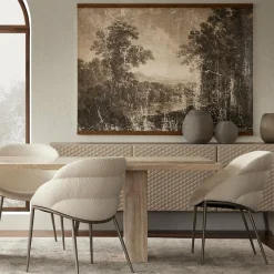 Climax - Travertine Dining Table