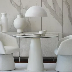 Cone - Round Table with Conical Base