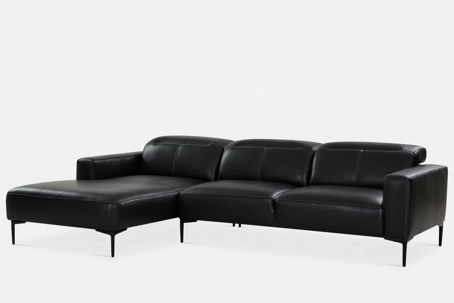 Copenhagen - Leather Sectional Sofa