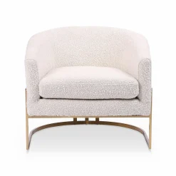 Corbin - Bouclé Fabric Armchair by Four Hands
