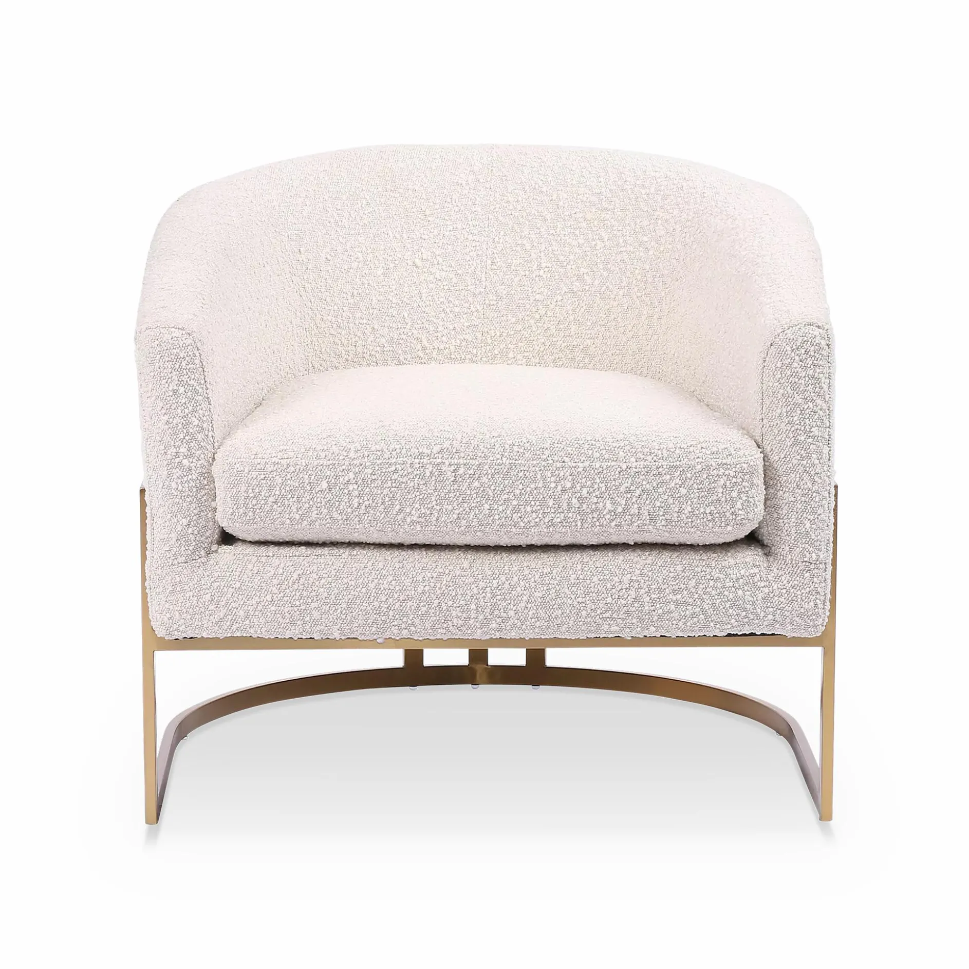 Corbin - Bouclé Fabric Armchair by Four Hands