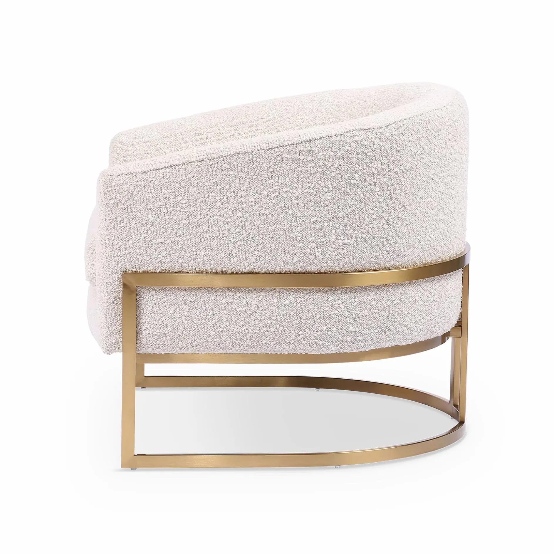 Corbin - Bouclé Fabric Armchair by Four Hands