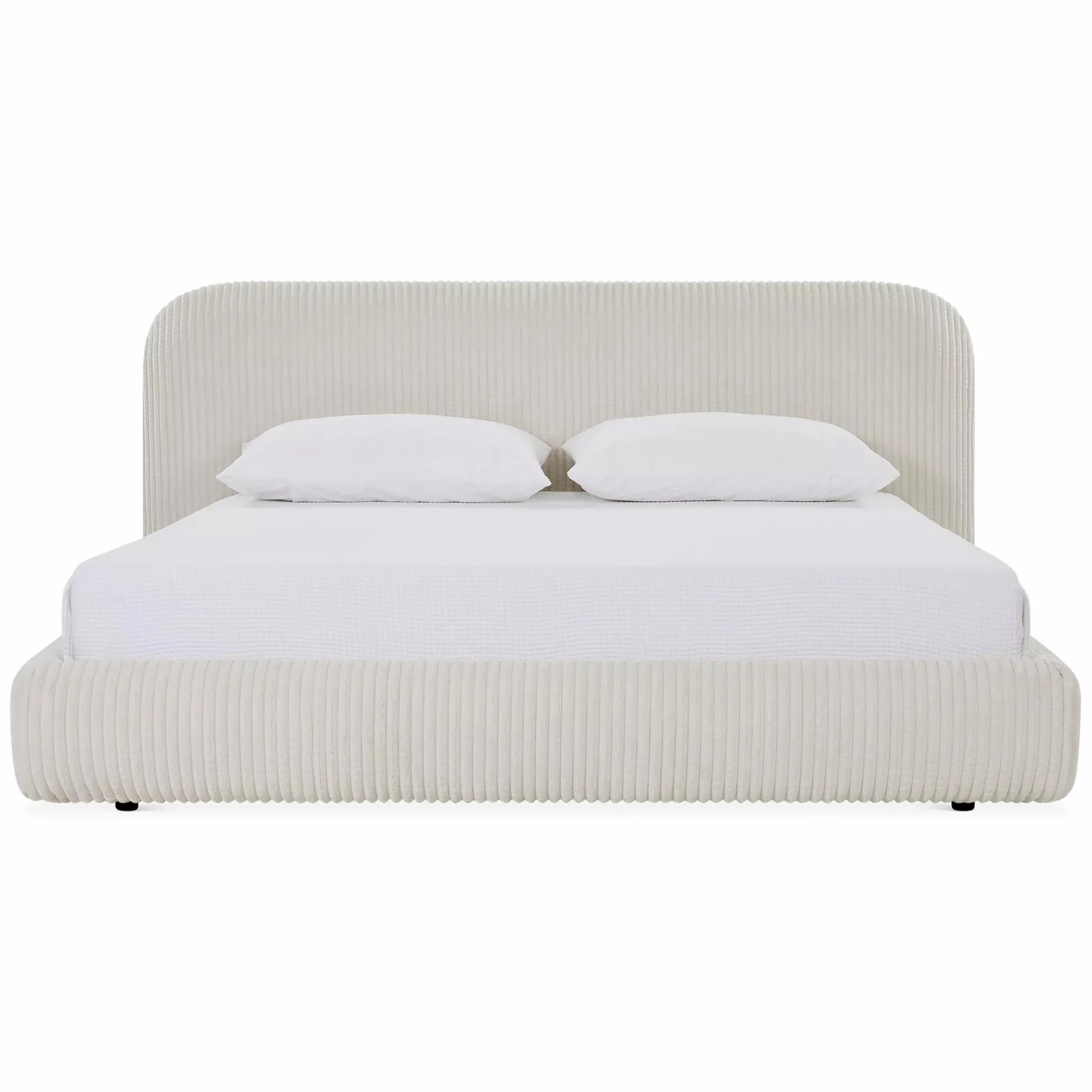 Corduroy - Upholstered Bed by Romano