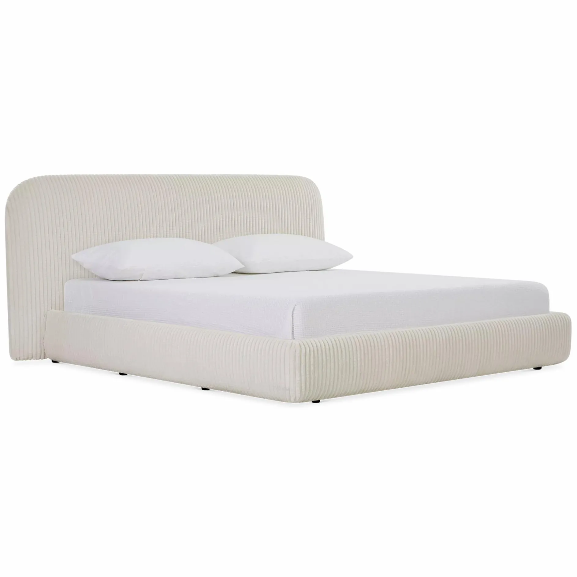 Corduroy - Upholstered Bed by Romano