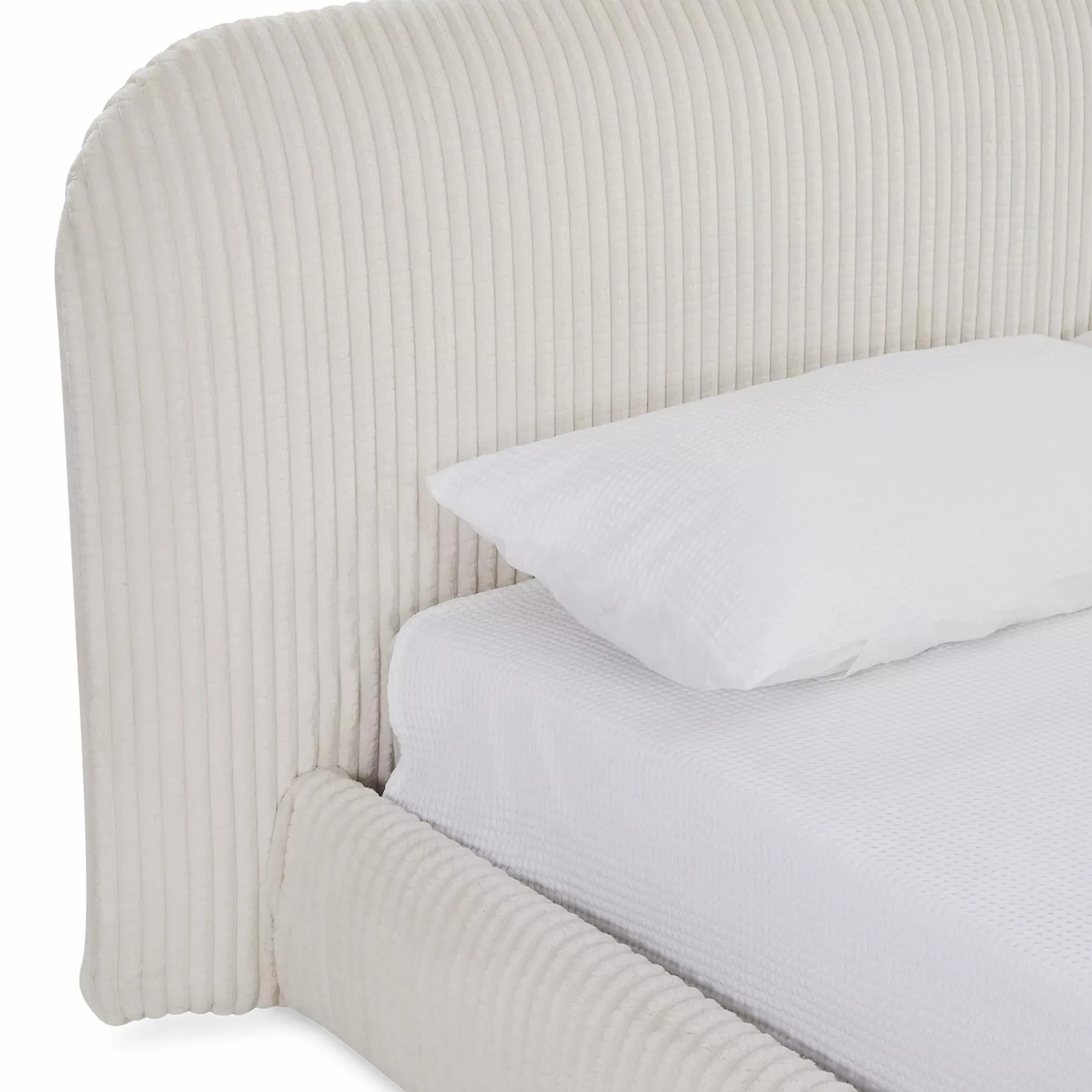 Corduroy - Upholstered Bed by Romano
