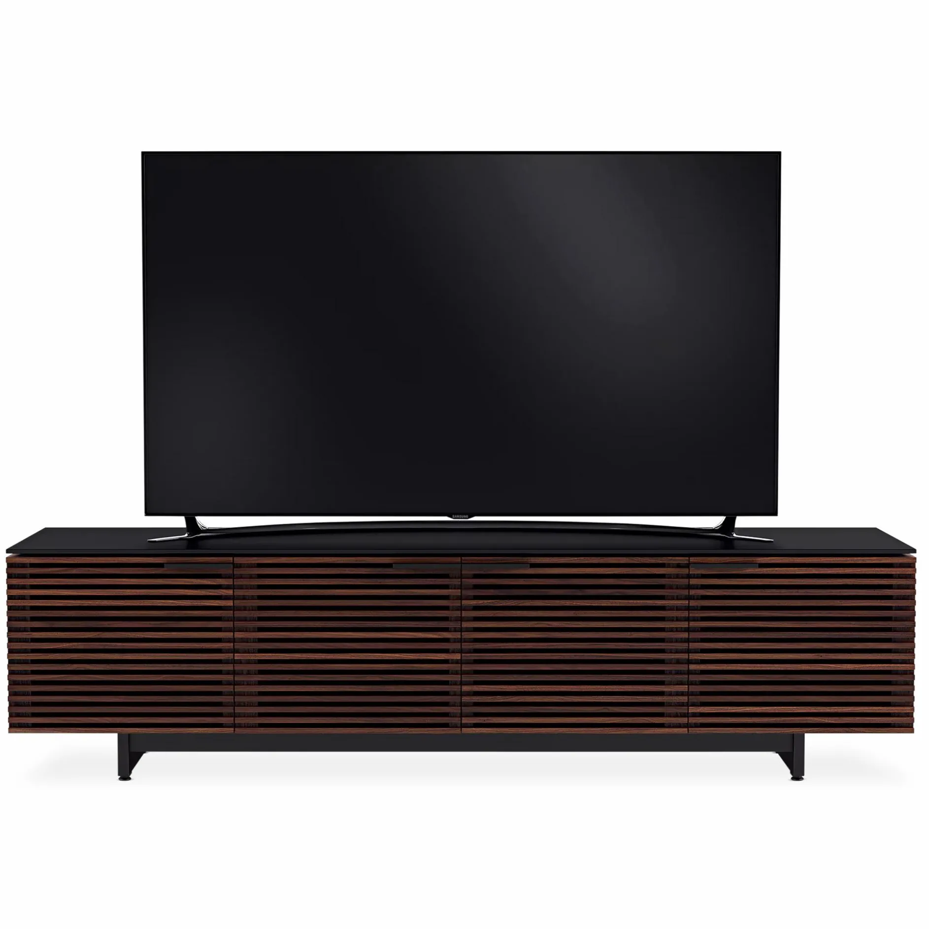 Corridor 8173 - Low-Profile TV Stand with 4 Compartments by BDI