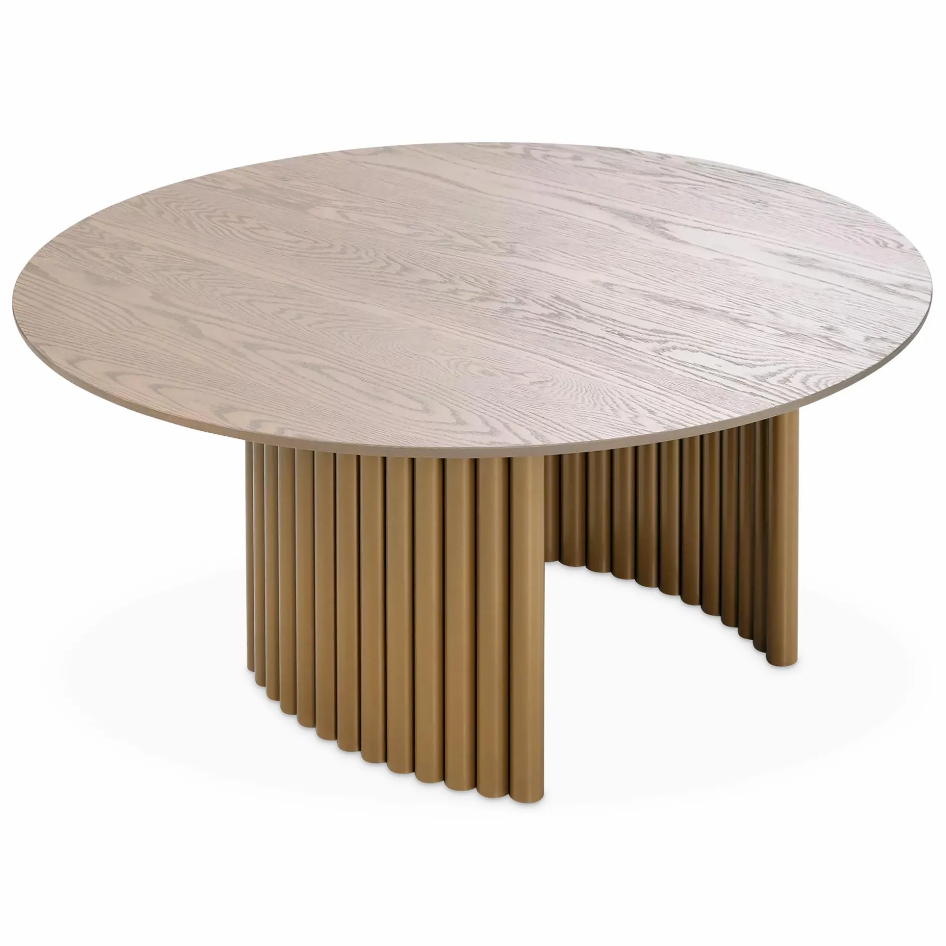 Cove - Coffee Table with Swivel Oak Top by Trica